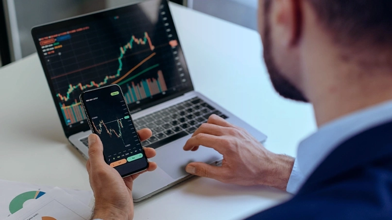 Sonne Vionex KI-Handelsdashboard